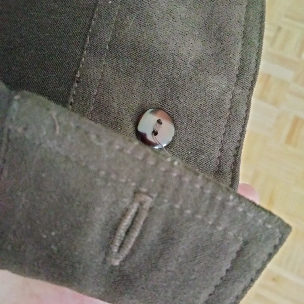 Bill Blass Stretch Shirt Jacket, M - Picture 3 of 5
